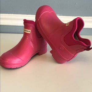 Hunter for Target Pink Rain Boots size 6